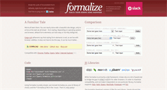 Desktop Screenshot of formalize.me